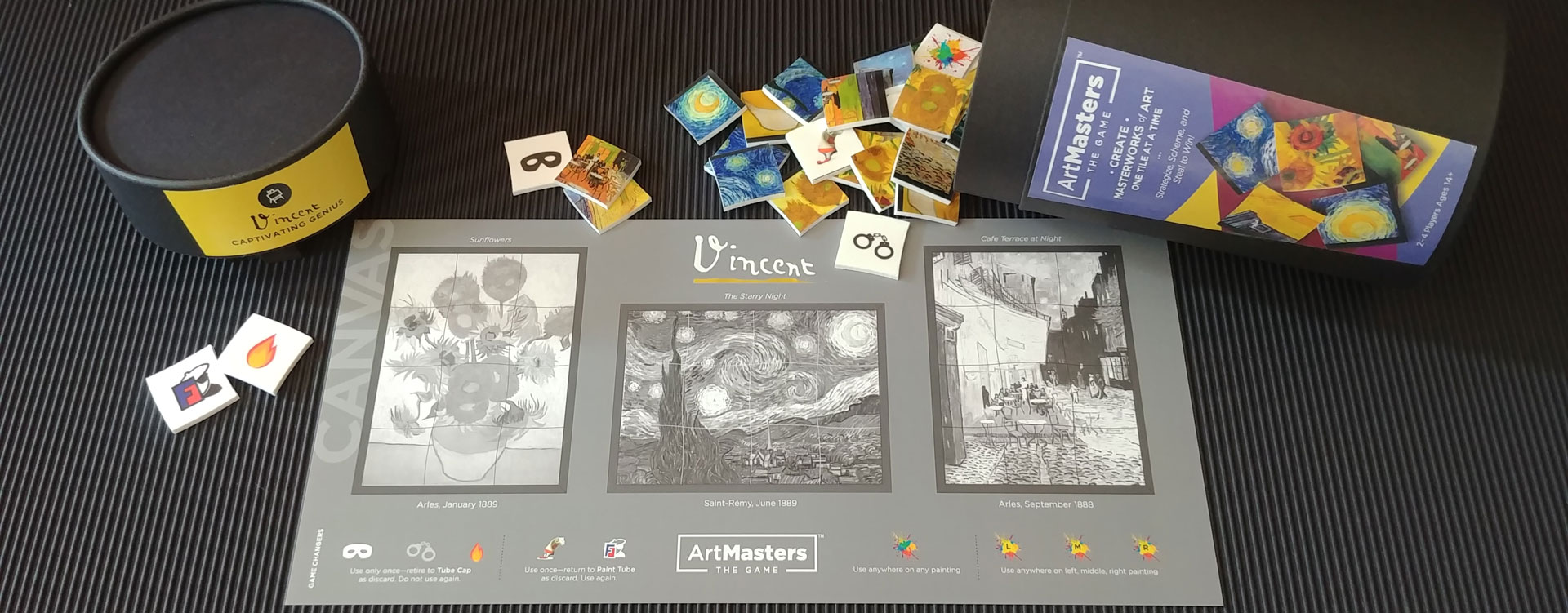 van gogh game board